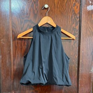 Zara Black Sleeveless Tank Top